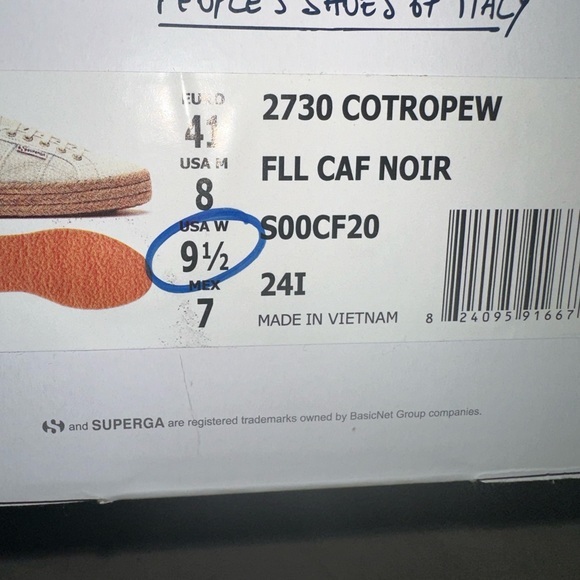 SUPERGA unisex brand new with tags - Picture 2 of 8